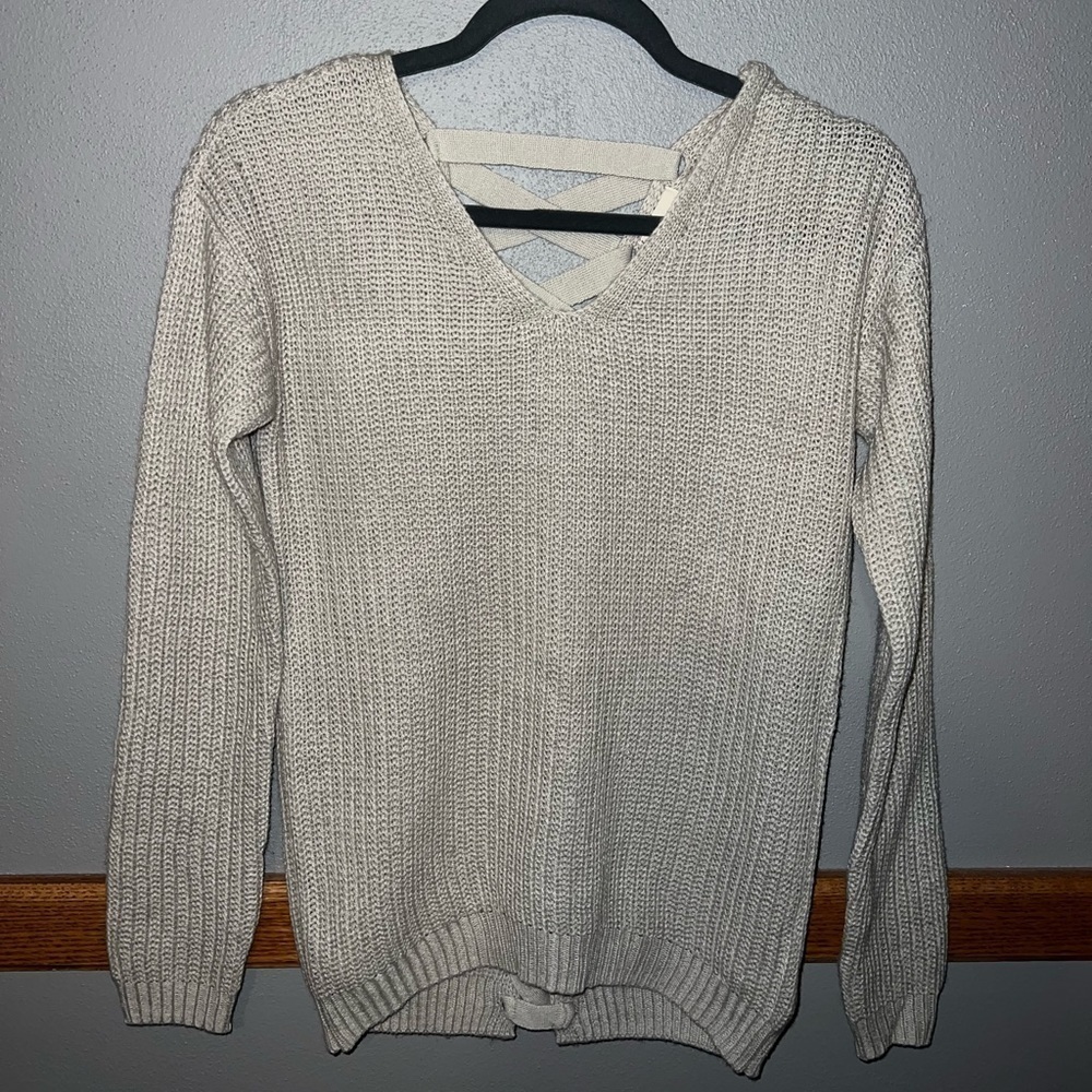 Gray Sweater